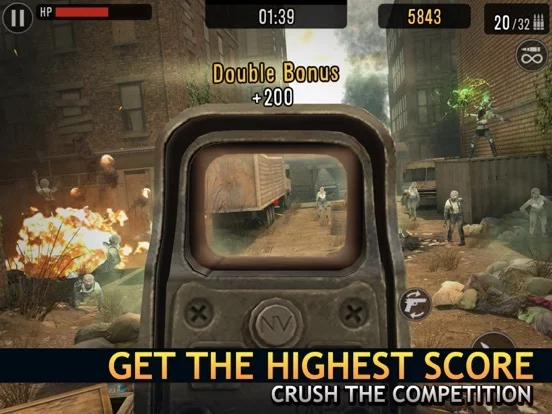 Изображение игры: Last Hope Shooter: Zombie FPS