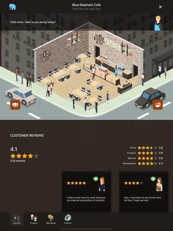 Изображение игры: Coffee Inc 2