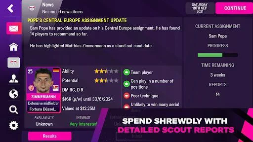 Изображение игры: Football Manager 2022 Mobile