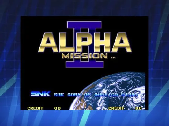 Изображение игры: ALPHA MISSION II ACA NEOGEO