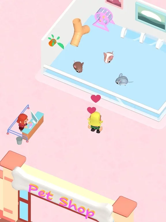 Изображение игры: Idle Pet Shop Tycoon