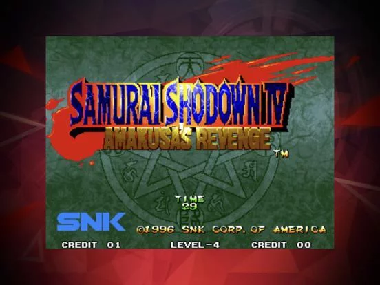 Изображение игры: SAMURAI SHODOWN IV ACA NEOGEO