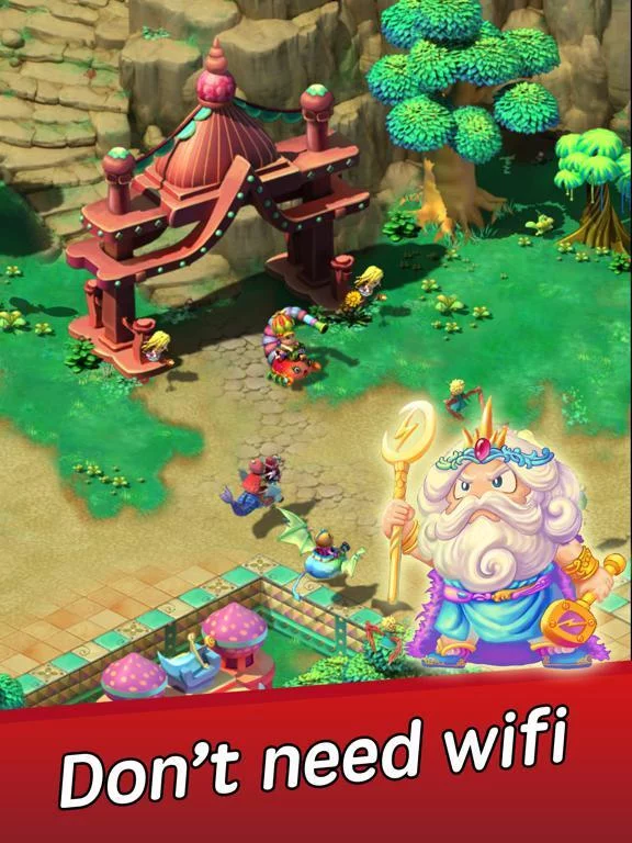 Изображение игры: Angel Town 8- idle RPG