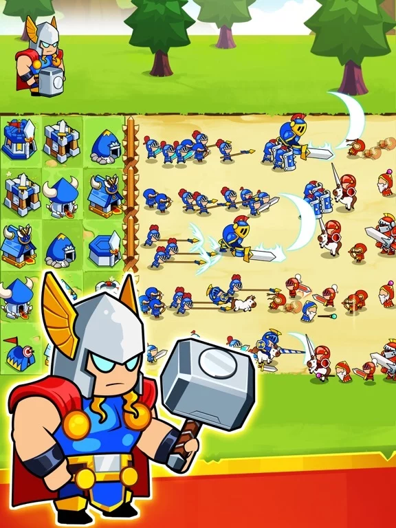 Изображение игры: Save The Kingdom: Merge Towers