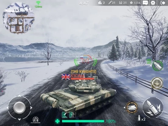 Изображение игры: Tank Warfare: PvP Blitz Game