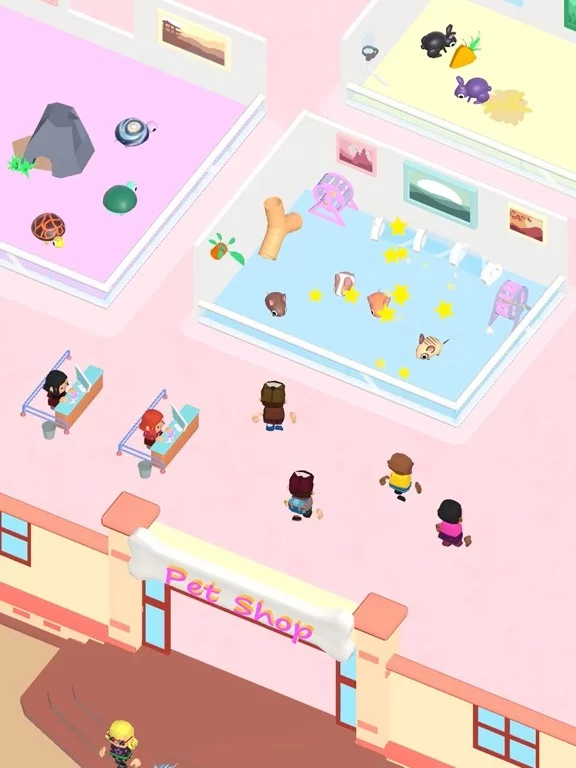 Изображение игры: Idle Pet Shop Tycoon