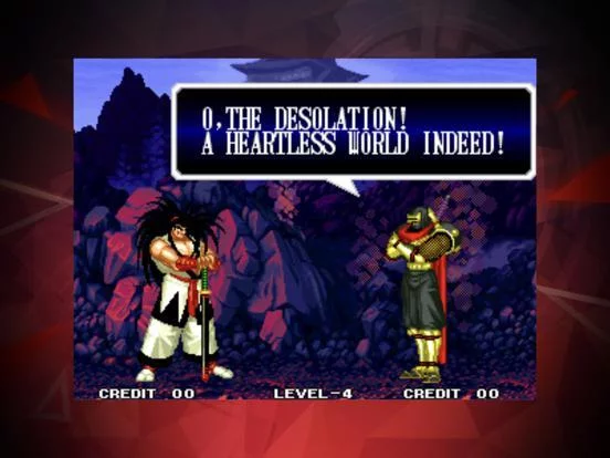 Изображение игры: SAMURAI SHODOWN IV ACA NEOGEO