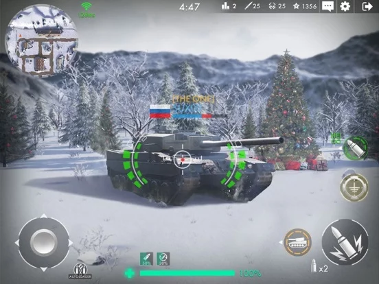 Изображение игры: Tank Warfare: PvP Blitz Game