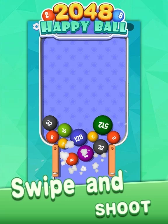 Изображение игры: Happy Ball 2048