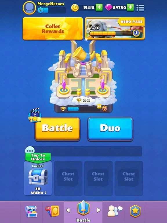 Изображение игры: Merge TD Hero - Tower Defense