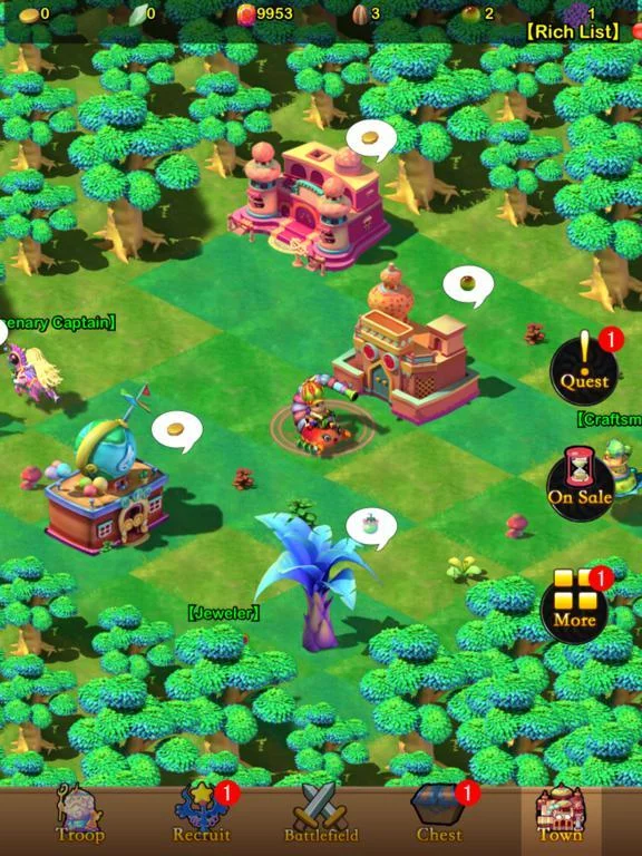 Изображение игры: Angel Town 8- idle RPG