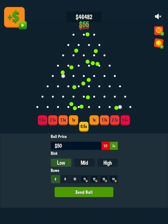 Изображение игры: Plinko 3D