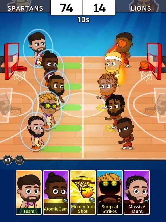 Изображение игры: Idle Five - Basketball Manager