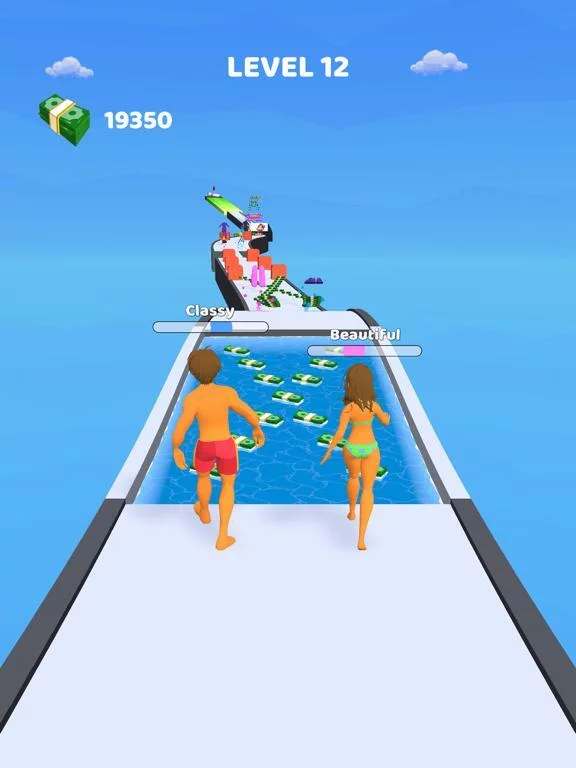 Изображение игры: Couple Run!