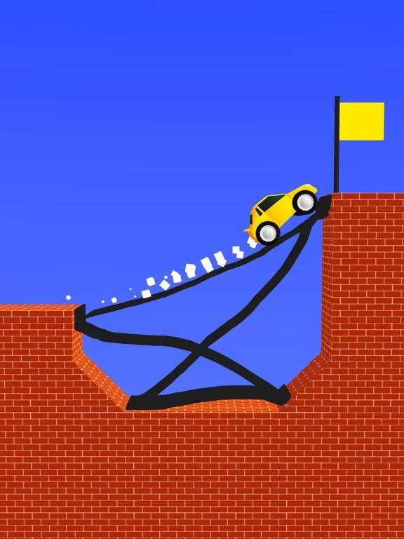 Изображение игры: Draw Bridge!