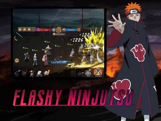 Изображение игры: Shinobi United:Guardian