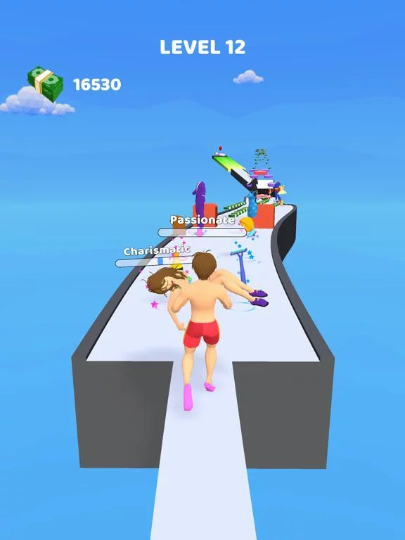 Изображение игры: Couple Run!