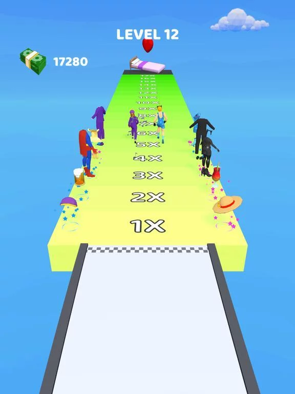 Изображение игры: Couple Run!