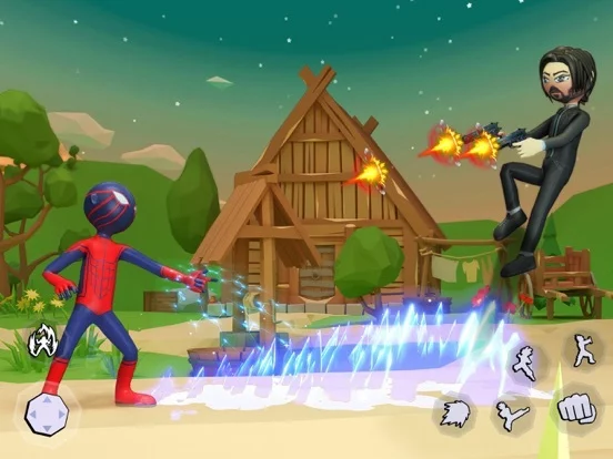 Изображение игры: Stickman War: Fighting Games