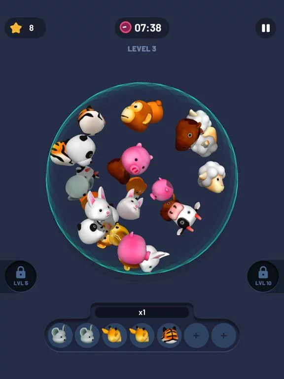 Изображение игры: Match Ball 3D - Triple Tile