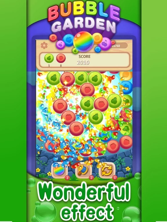 Изображение игры: Bubble Garden
