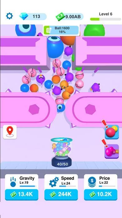 Изображение игры: Idle Rainbow Ball