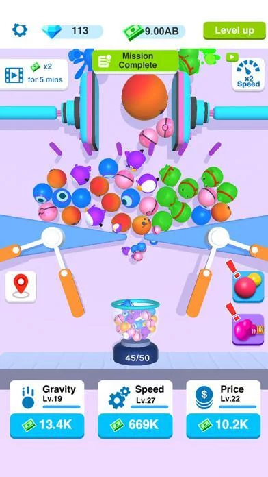 Изображение игры: Idle Rainbow Ball