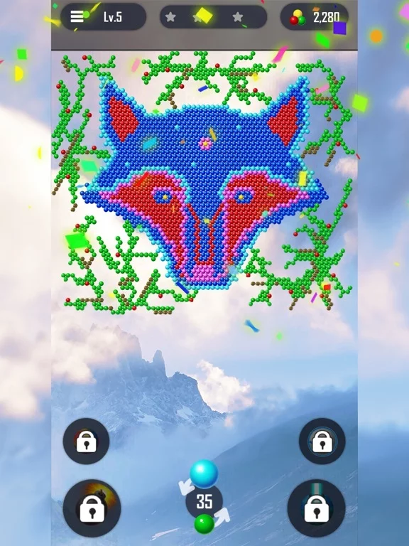 Изображение игры: Bubble Pop - Pixel Art Blast