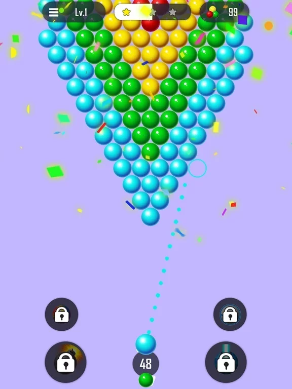 Изображение игры: Bubble Pop - Pixel Art Blast