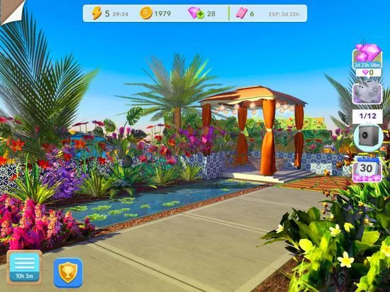 Изображение игры: Dream Garden Makeover