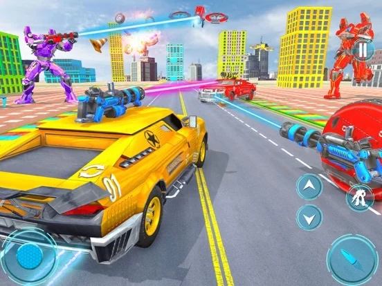 Изображение игры: Spider Wheel Robot War Game