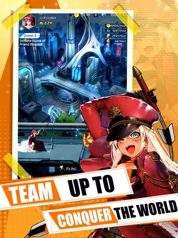 Изображение игры: Fate Commander Fighting