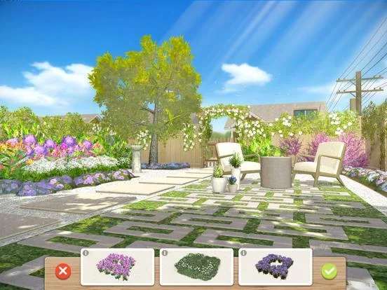 Изображение игры: Dream Garden Makeover