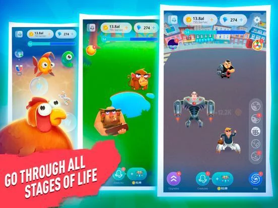 Изображение игры: Human Evolution - Idle Clicker