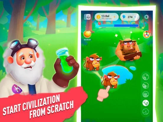Изображение игры: Human Evolution - Idle Clicker