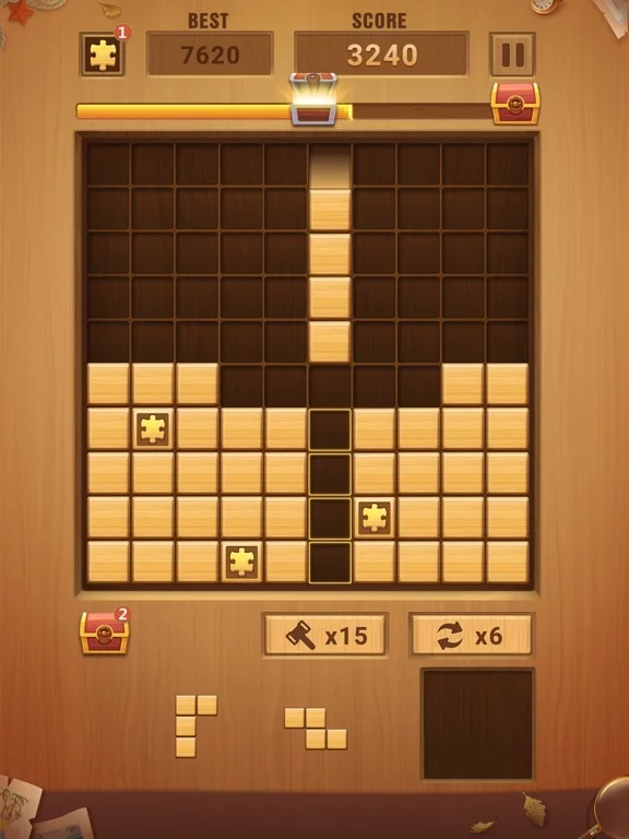 Изображение игры: Block Puzzle Wood Puzzle Game