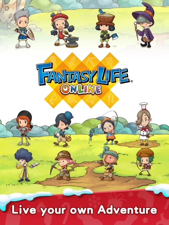 Изображение игры: Fantasy Life Online