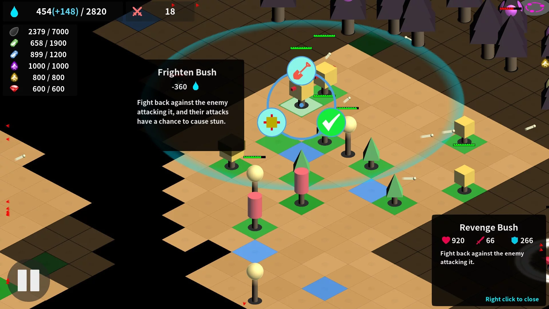 Изображение игры: Oasis: Dark Forest