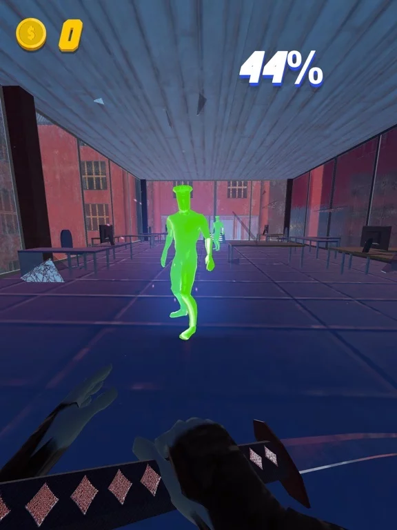 Изображение игры: Rooftop Ninja Run