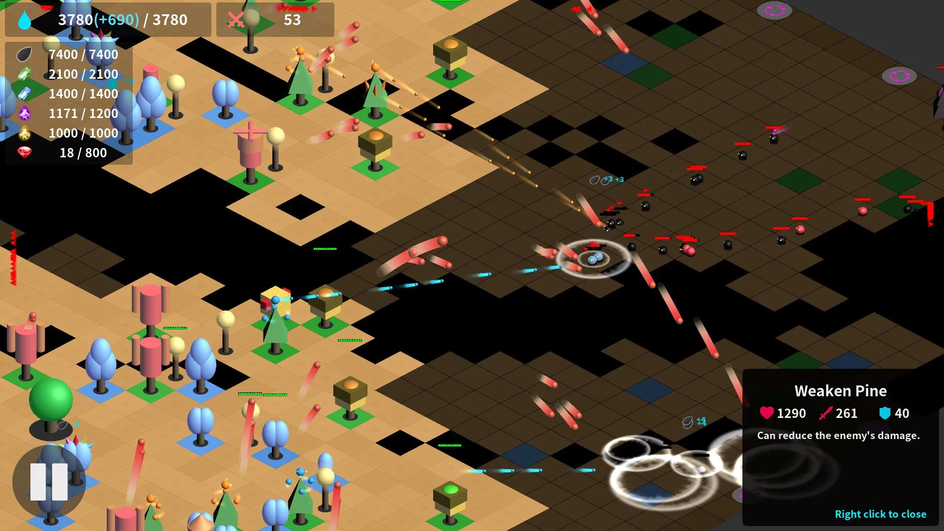 Изображение игры: Oasis: Dark Forest