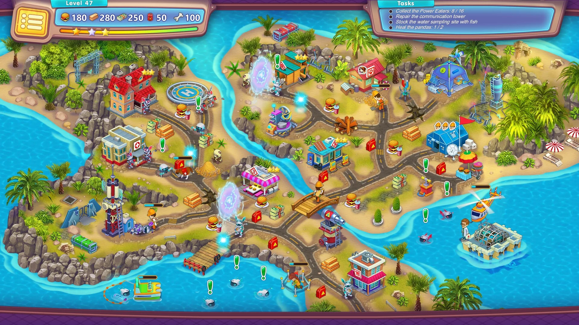Изображение игры: Rescue Team: Power Eaters