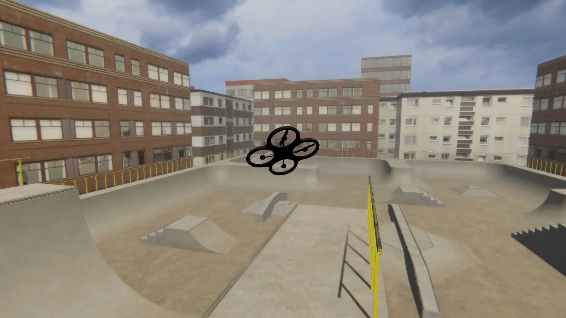 Изображение игры: Drone Simulator