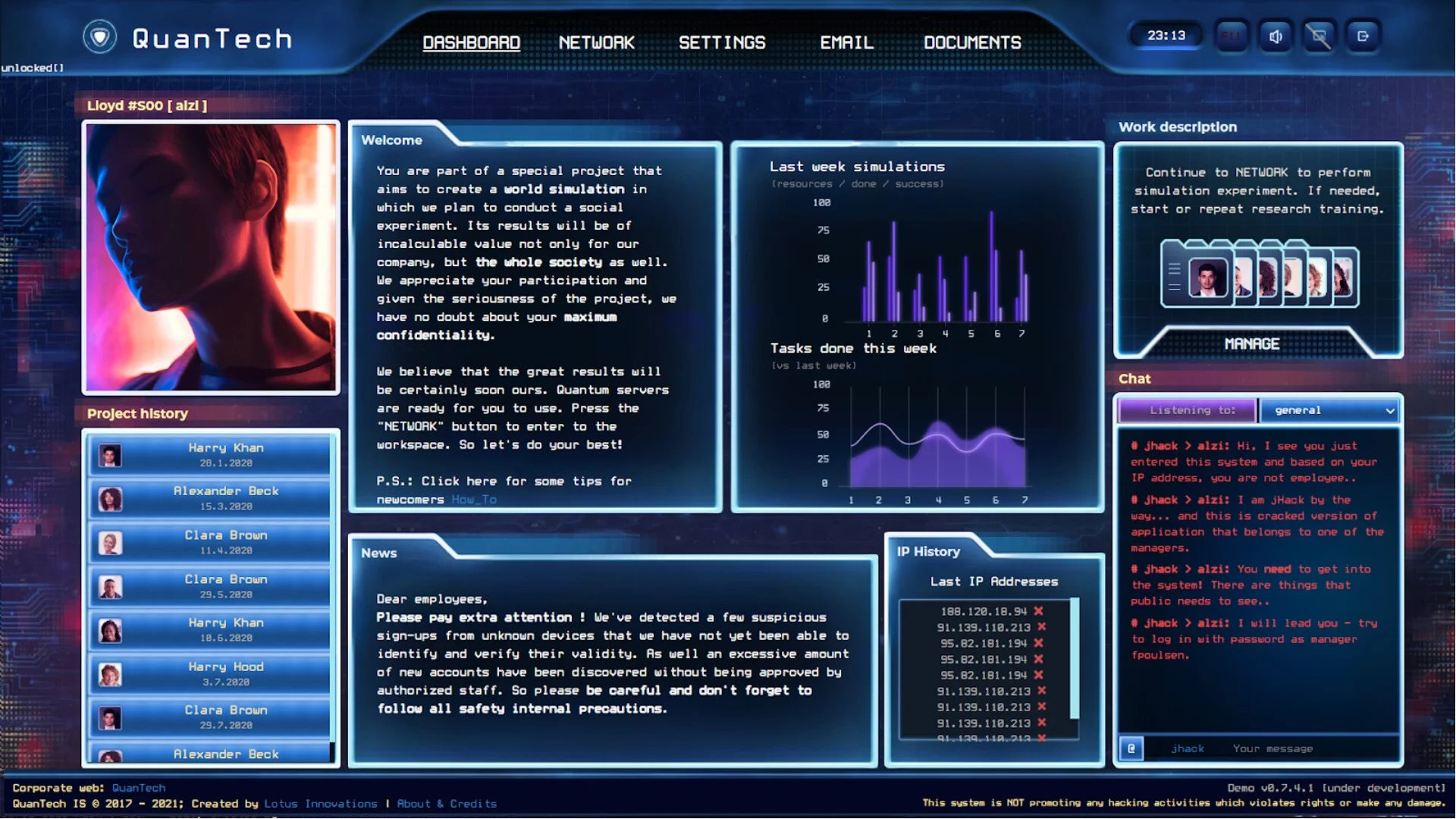 Изображение игры: World Wide Hack