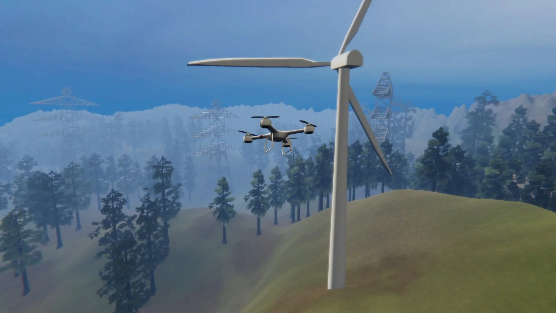 Изображение игры: Drone Simulator