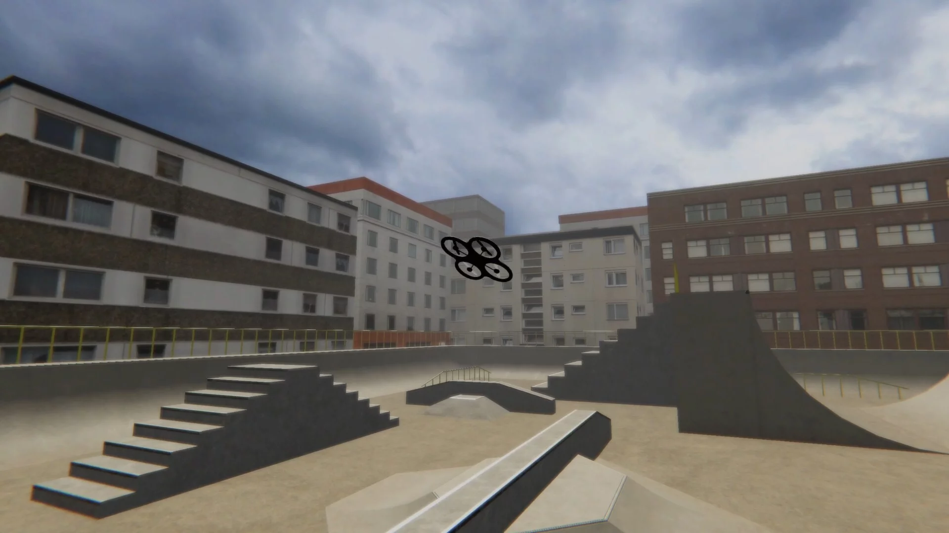 Изображение игры: Drone Simulator