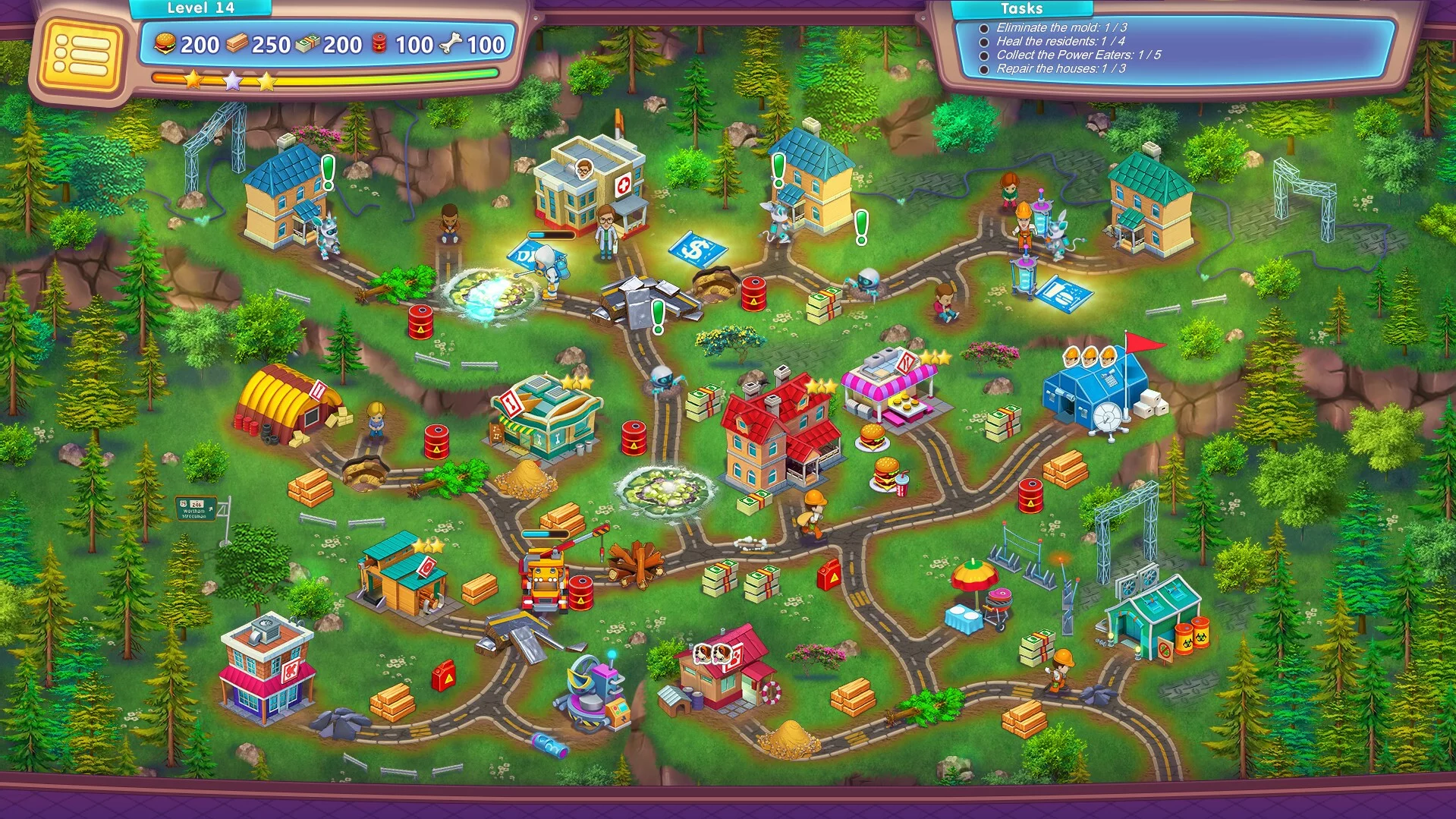 Изображение игры: Rescue Team: Power Eaters