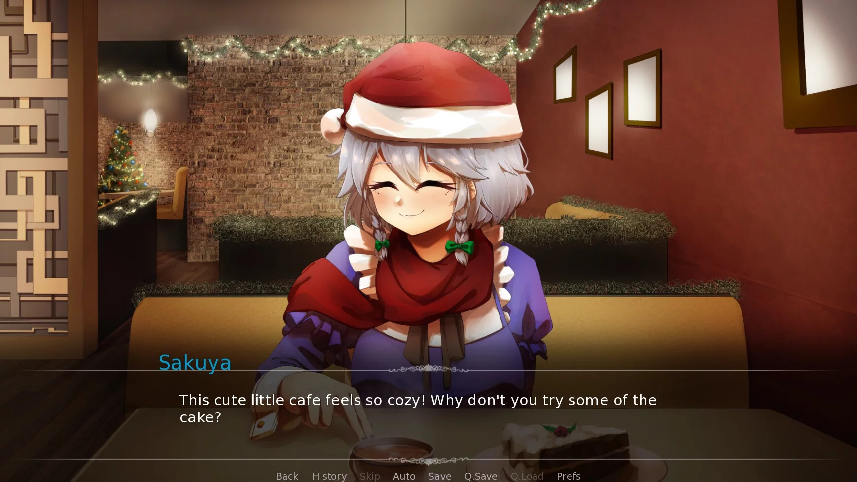 Изображение игры: Christmas Celebration With Sakuya Izayoi