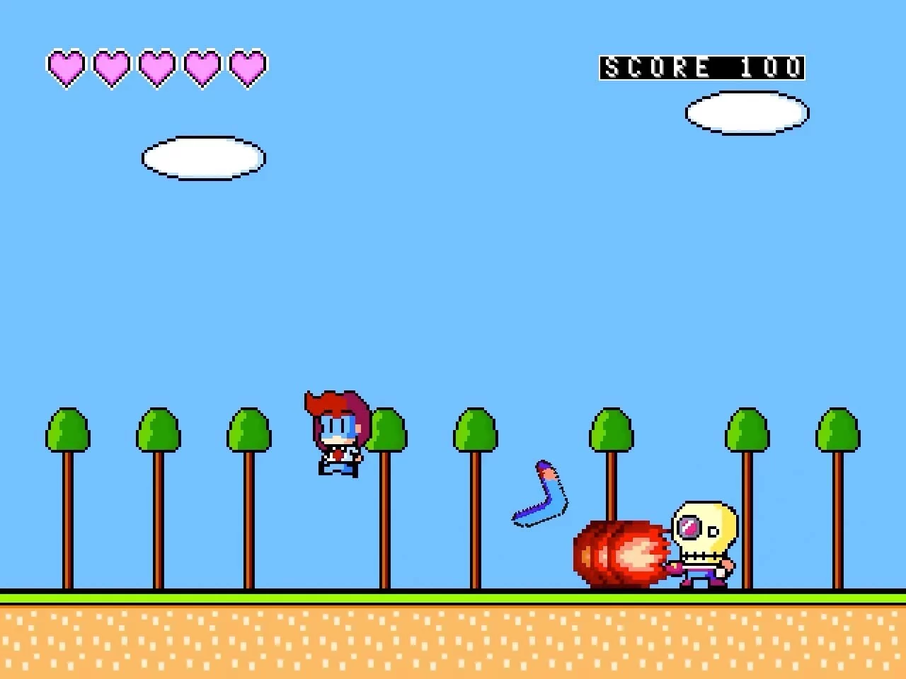Изображение игры: Boomerang Woman