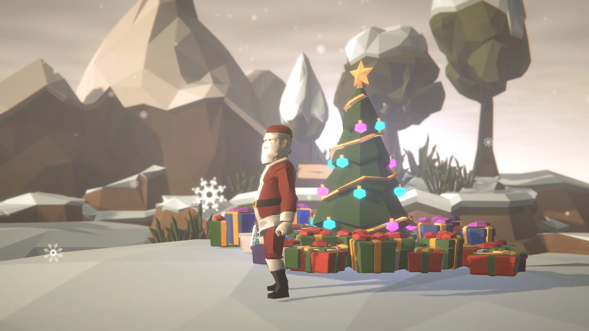 Изображение игры: Santa Protects the Christmas Tree