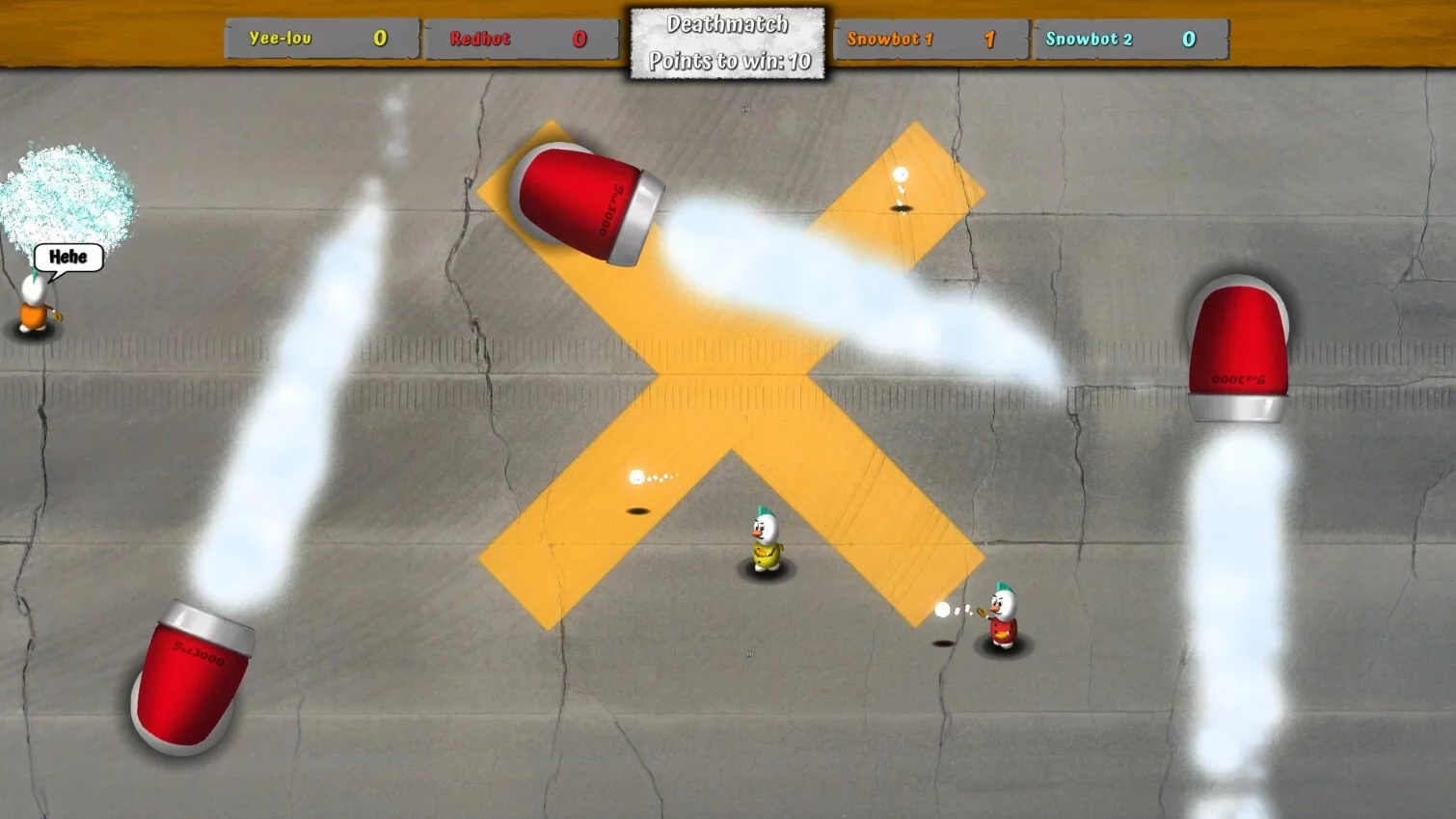 Изображение игры: Snowman Arena